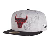 New Era 59Fifty Cap - SCREENING Chicago Bulls grau - 7 1/4