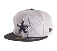 New Era 59Fifty Cap - SCREENING Dallas Cowboys grau