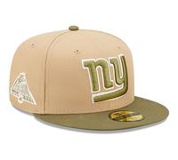 New Era 59Fifty Cap SIDEPATCH New York Giants Camel - 7 1/8