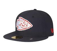 New Era 59Fifty Fitted Cap - Kansas City Chiefs Navy - 7 1/8