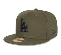 New Era 59Fifty Fitted Cap Los Angeles Dodgers Oliv - 7 1/8