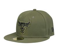 New Era 59Fifty Fitted Cap - NBA Chicago Bulls Oliv - 7 1/4
