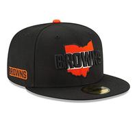 New Era 59Fifty Fitted Cap - State Cleveland Browns - 7 5/8