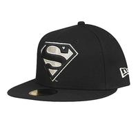 New Era 59Fifty Fitted Cap - Superman schwarz - 7 1/4