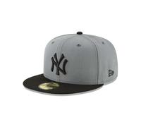 New Era 59Fifty Hat New York Yankees MLB Basic Storm Grau/Schwarz Fitted Cap