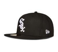 New Era Chicago White Sox Black Base 59Fifty Basecap - 7 1/2-60cm (XL)