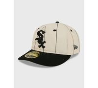 New Era 59FIFTYRC LINEN 28456 CHICAGO WHITE SOX men Caps black|beige in Größe:7 1/8