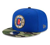 New Era 9Fifty ASTAG Camo Clippers Cap Basecap Baseballcap Flat Brim Snapback NBA LA Los Angeles Herren - Snapback, mit Schirm Winter Herbst Frühjahr Sommer Frühling-Sommer Herbst-Winter - One Size