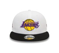 New Era WHITE CROWN PATCH 9FIFTY® LOS ANGELES LAKERS men Caps black|white in Größe:M/L