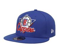 New Era 9Fifty NBA Tip-Off Clippers Cap Basecap Baseballcap Flat Brim Snapback LA Los Angeles Damen/Herren - Snapback, mit Schirm Herbst Sommer Frühjahr Winter Frühling-Sommer Herbst-Winter - One