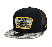 9Fifty Salute to Service Packers Cap by New Era schwarz One Size