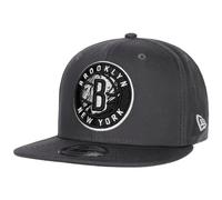 New Era 9Fifty Seasonal Infill Nets Cap Basecap Baseballcap Snapback NBA Brooklyn Herren - Snapback, mit Schirm Winter Herbst Frühjahr Sommer Frühling-Sommer Herbst-Winter - M/L (57-59 cm) grau