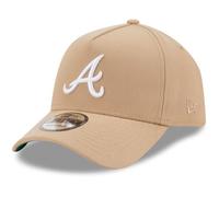 New Era 9Forty A-Frame Cap - Atlanta Braves Camel