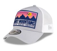 New Era 9Forty A-Frame Trucker Cap - Rocky Mountains grau