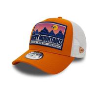 New Era 9Forty A-Frame Trucker Cap - Rocky Mountains orange