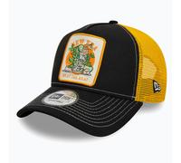 NEW ERA 9FORTY A-Frame Trucker Summer Patch Cap - Black/Yellow