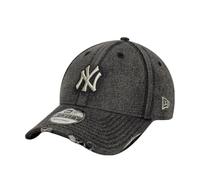 New Era NY Yankees 9FORTY Denim Cap Black Acid Wash EUOS