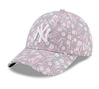 New Era 9Forty Damen Cap - FLORAL New York Yankees grau