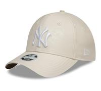 New Era 9Forty Damen Cap - Kunstleder NY Yankees beige