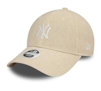New Era 9Forty Damen Cap - LEINEN New York Yankees Stone