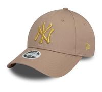 New Era New York Yankees Metallic 9FORTY Cap in Gr. OSFM in Braun
