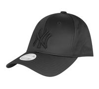 New Era 9Forty Damen Cap - Satin New York Yankees schwarz