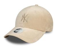 New Era 9Forty Damen Cap - Velour Diamante NY Yankees beige
