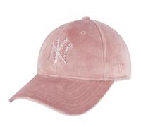 New Era 9Forty Damen Cap - Velour Diamante NY Yankees rosa
