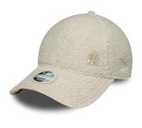 New Era 9Forty Damen Sherpa Cap - Borg NY Yankees beige
