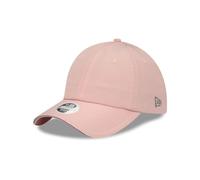 New Era 9Forty Kappe für Frauen rosa gebogener Schirm reflektierend Pferdeschwanz verstellbar offene Rückseite - One-Size