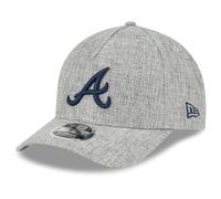 New Era 9Forty M-Crown Cap - Weave Atlanta Braves grau
