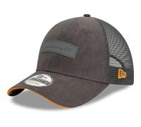 New Era 9Forty Mesh Snapback Cap - Suede McLaren Charcoal