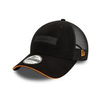 New Era 9Forty Mesh Snapback Cap - Suede McLaren schwarz