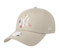 New Era 9FORTY New York Yankees Floral All Over Print Cap 60435012, Women caps, Beige, EU