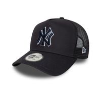 New Era Erwachsene 9Forty Trucker Outline MLB New York Yankees Trucker Baseball Cap Hat Navy