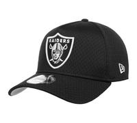 New Era 9Forty Performance Raiders Cap Basecap Baseballcap Curved Brim NFL Las Vegas Damen/Herren - Snapback, mit Schirm Frühling-Sommer Herbst-Winter Frühjahr Sommer Herbst Winter - One Size schwarz