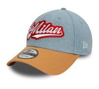 New Era 9Forty Strapback Cap - Denim AC Mailand