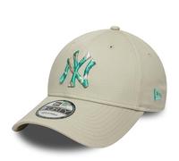 New Era Seasonal Infill 9FORTY New York Yankees Kappe beige/türkis