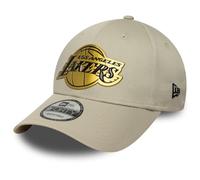 New Era 9Forty Strapback Cap - METALLIC Los Angeles Lakers