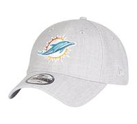 New Era 9Forty Strapback Cap - Miami Dolphins Heather grau