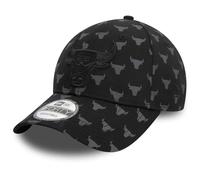 NEW ERA Chicago Bulls Team Monogram 9FORTY Cap schwarz STK