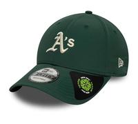 New Era Kappe 9FORTY Recycelt MLB Oakland Athletics Herren Dunkelgrün