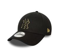NEW ERA MÜTZE METALLIC OUTLINE 940 NYY NEW YORK YANKEES EU:ONE SIZE Schwarz