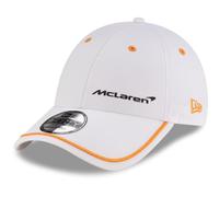 New Era 9Forty Strapback Cap - Piping McLaren Racing weiß