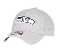 New Era 9Forty Strapback Cap - Seattle Seahawks Heather grau