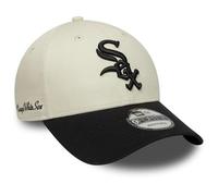 New Era MLB 9FORTY Cap Side Script Chicago White Sox beige/Black