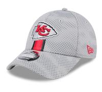 New Era 9Forty Stretch Cap Sideline Kansas City Chiefs Grey