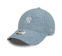 New Era Cap 9Forty Damen Sherpa Borg NY Yankees Hellblau Metallschnalle One Size