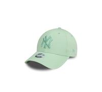New Era 9Forty WMNS Essential NYY Cap Basecap Baseballcap Curved Brim Damencap Damen - Metallschnalle, mit Schirm Frühling-Sommer Herbst-Winter Frühjahr Sommer