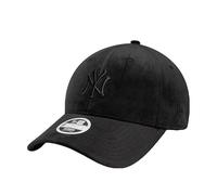 New Era 9Forty WMNS Velour Yankees Cap Basecap Baseballcap Damencap MLB NY York Damen - Metallschnalle, mit Schirm Herbst-Winter Herbst Winter